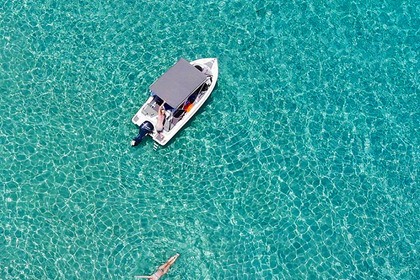 Rental Boat without license  Compass 150cc Vourvourou