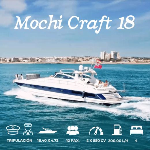 Motor Yacht Mochi Craft Mochi Craft 18 Planta da embarcação