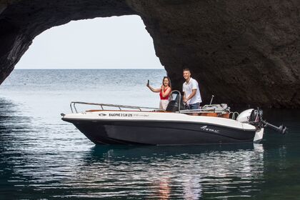 Miete Motorboot Nireus 490 comfort Selva Milos