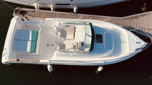 Motorboat Jeanneau Cap camarat 725 wa boat plan