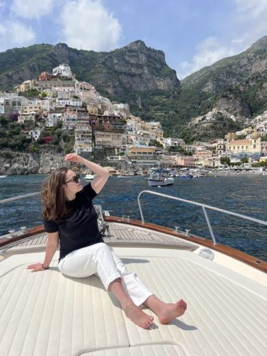 Capri Motorboat Apreamare Smeraldo alt tag text