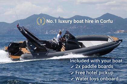 Hire RIB Salpa Soleil 28 Corfu