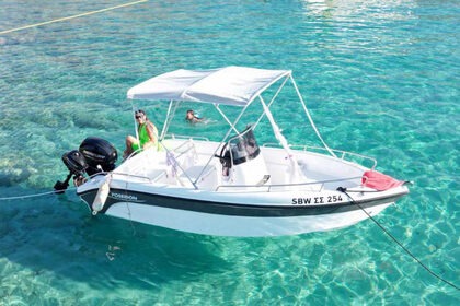 Charter Boat without licence  Poseidon Blue water 170 Symi