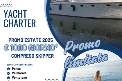 Noleggio Yacht a motore Rizzardi Cr 50 - goditi una vacanza in barca Nettuno