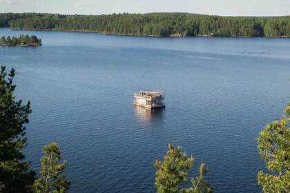 Hire Houseboat Self made Sauna Boat Lappeenranta