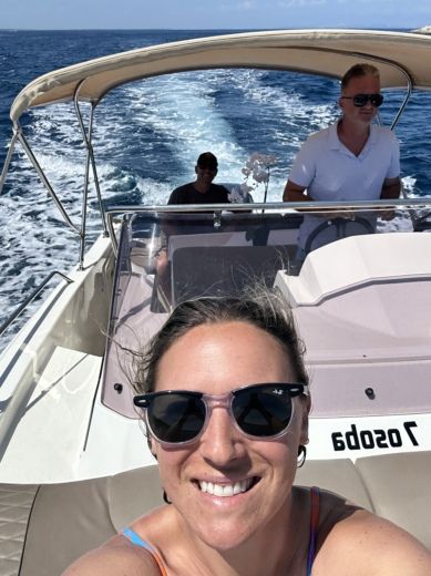 Mali Losinj Motorboat Atlantic Marine Suncruiser 690 alt tag text