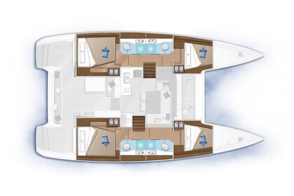 Rental Catamaran Lagoon Lagoon 40 Lefkada
