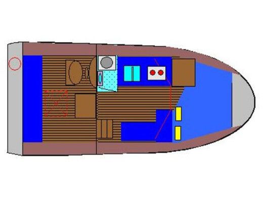 Motorboat  Weekender 750 boat plan