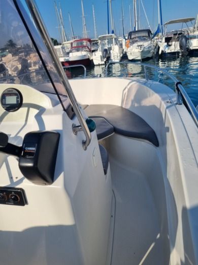 Motorboat Pacific Craft Open Planimetria della barca