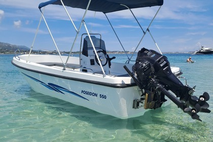 Rental Motorboat Poseidon Boats 550 Laganas