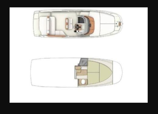 Motorboat Capoforte CX240 boat plan