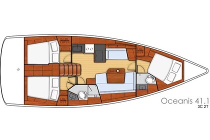Miete Segelboot  Oceanis 41.1 Preveza