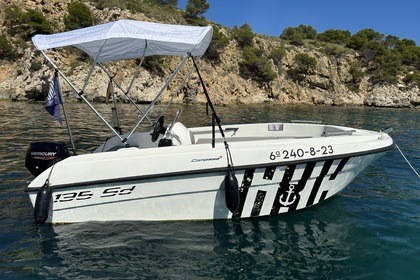 Verhuur Boot zonder vaarbewijs  compass 135SD Altea