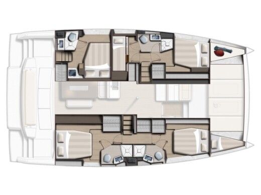 Catamaran Bali - Catana Bali 4.6 boat plan