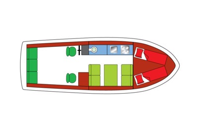 Miete Motorboot Palan 800 Woubrugge