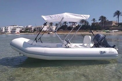 Rental Boat without license  Zodiac Cadet 390 RIB Formentera
