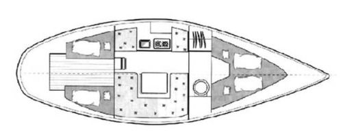 Sailboat Mallard Ecume De Mer Plan du bateau