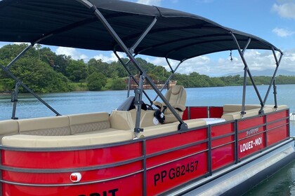 Hire Boat without licence  Arvor trading Smart liner pontoon 220 Baie Mahault