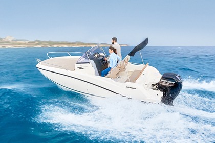 Rental Motorboat Quicksilver Activ 605 Sundeck Golfe Juan