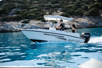 Charter Motorboat Compass 150cc Agios Nikolaos