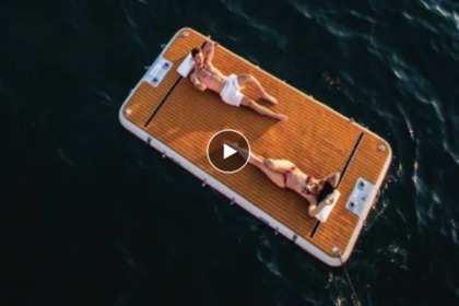 Location Bateau sans permis  Ponton Privé 3m x 2m Sévrier