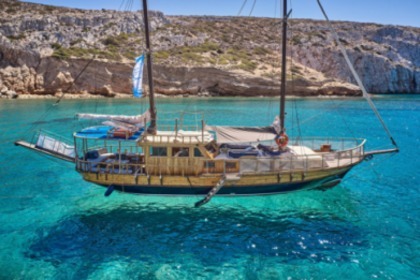 Charter Gulet Custom Traditional Boat Astypalaia