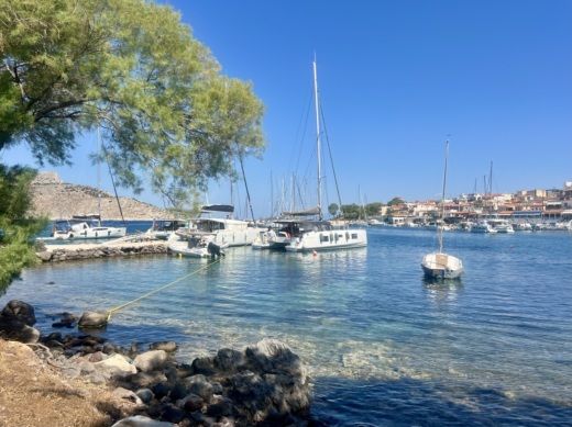 Laurion Catamaran  Nautitech 40 alt tag text