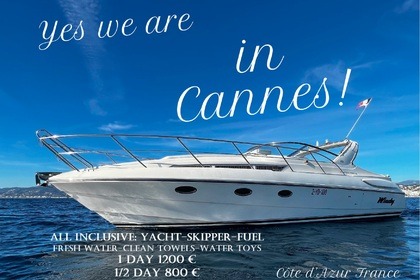 Verhuur Motorboot Windy 37 Grand Mistral Cannes