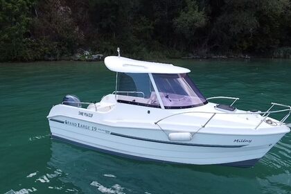 Charter Motorboat Ultramar DAREK CO AQUALINE Aix-les-Bains