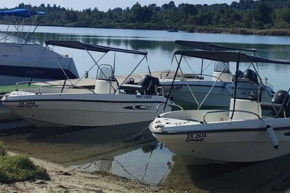 Charter Boat without licence  Karel 4.55 Pefkochori