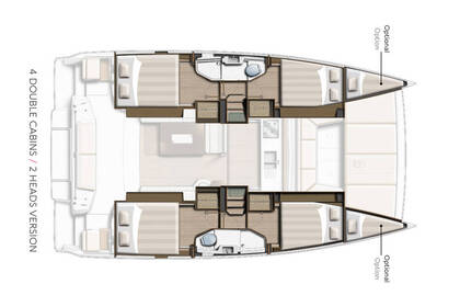 Noleggio Catamarano  Bali Catsmart Cagliari