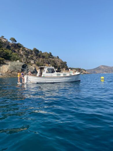 Motorboat Menorquina MYABCA Boot Grundriss