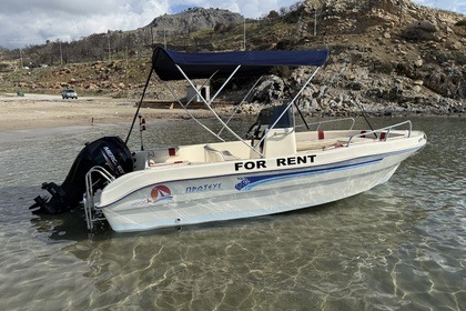 Charter Boat without licence  Proteus Limeni 500 Rhodes
