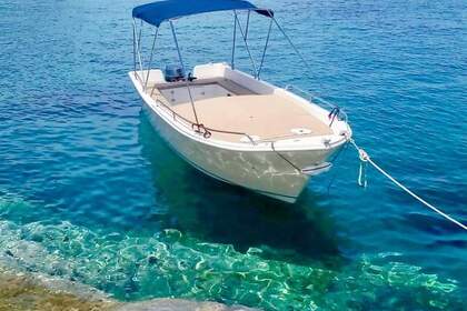 Rental Boat without license  Cantieri Lancia Sermoneta Ponza