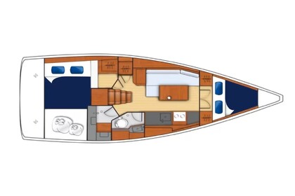 Charter Sailboat  Oceanis 35 Furnari