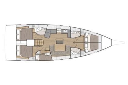 Noleggio Barca a vela  Oceanis 46.1 Corfù