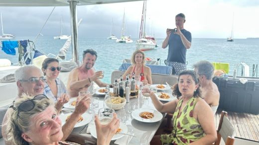 San Blas Islands Catamaran Lagoon Lagoon 52F alt tag text