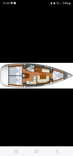 Sailboat Uscite giornaliere, lezioni di vela addii al nubilato, crociere Plan du bateau