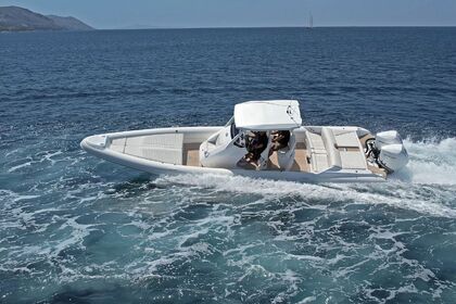 Rental Motorboat 2x300 HP, V8 Mercury Verado 2023 Cyclades