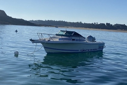 Miete Motorboot White Shark 226 Saint-Malo