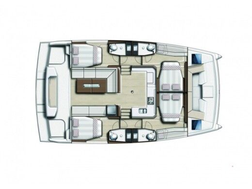 Catamaran Bali - Catana Bali Catspace Boat design plan