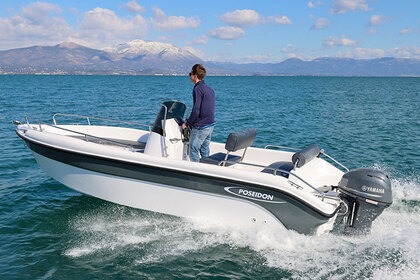 Miete Boot ohne Führerschein  Poseidon blu water 185 Korfu