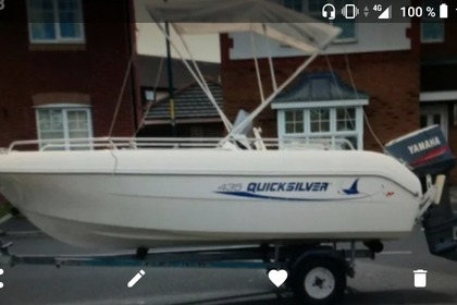 Rental Motorboat Quicksilver 435 open Le Bourget-du-Lac