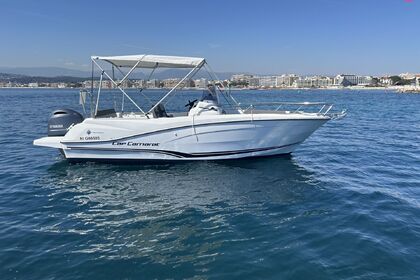 Verhuur Motorboot Jeanneau Cap Camarat 650 Antibes