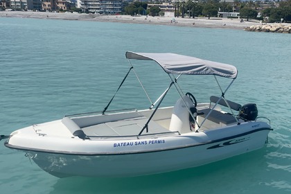 Rental Boat without license  KAREL V 160 Nice