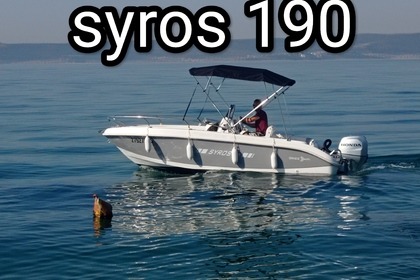 Ενοικίαση Μηχανοκίνητο σκάφος Syros 190 5.7 new Kaštela