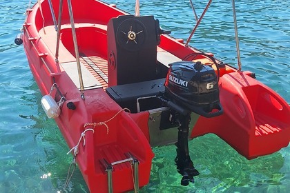 Rental Motorboat WHALLY 6 HP Rabac
