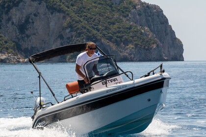 Miete Boot ohne Führerschein  Poseidon 170 BLUE WATER Paleokastritsa