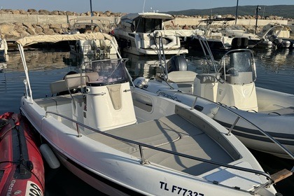 Rental RIB AQUABOAT SPORT LINE 19 Saint-Cyr-sur-Mer