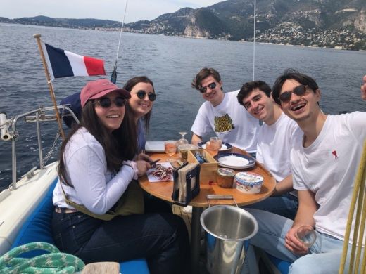 Beaulieu-sur-Mer Sailboat Jeanneau Sun Way 25 alt tag text